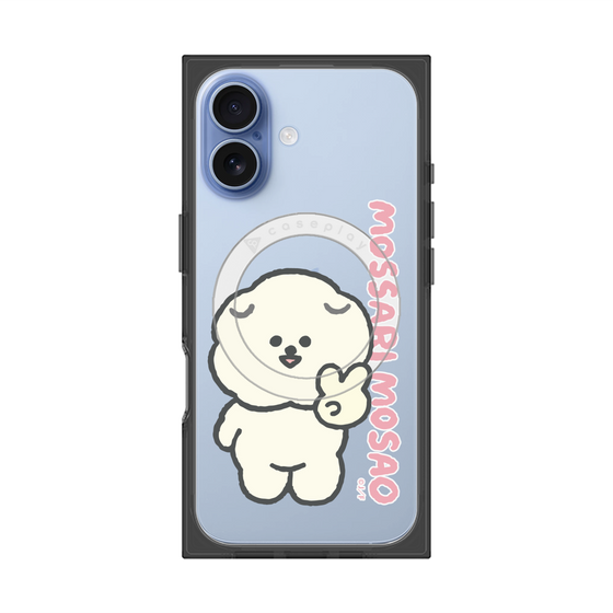 プレミアムスクエアケース with MagSafe［ もっさりもさお - ピスもさ ］