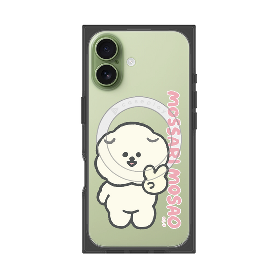 プレミアムスクエアケース with MagSafe［ もっさりもさお - ピスもさ ］