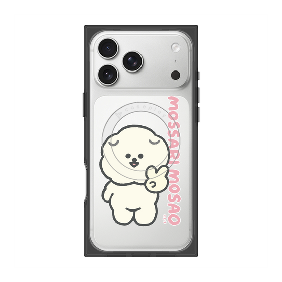 プレミアムスクエアケース with MagSafe［ もっさりもさお - ピスもさ ］