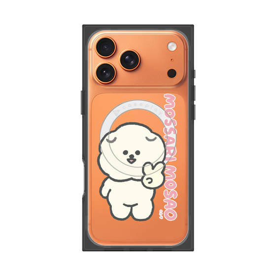 プレミアムスクエアケース with MagSafe［ もっさりもさお - ピスもさ ］