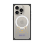 プレミアムスクエアケース with MagSafe［ ANNA SUI - フェイス - クリア ］