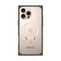 プレミアムスクエアケース with MagSafe［ ANNA SUI - フェイス - クリア ］
