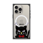 プレミアムスクエアケース with MagSafe［ ANNA SUI - TITIとスター - クリア ］