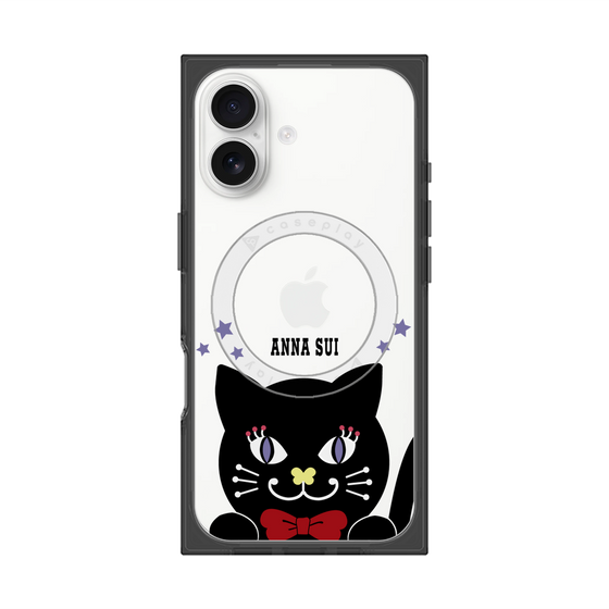 プレミアムスクエアケース with MagSafe［ ANNA SUI - TITIとスター - クリア ］