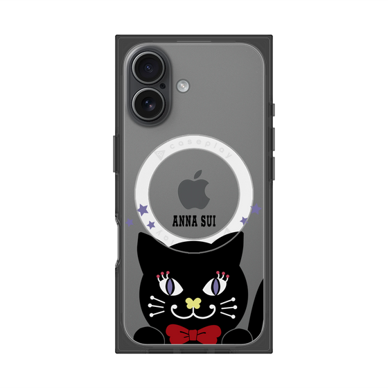 プレミアムスクエアケース with MagSafe［ ANNA SUI - TITIとスター - クリア ］