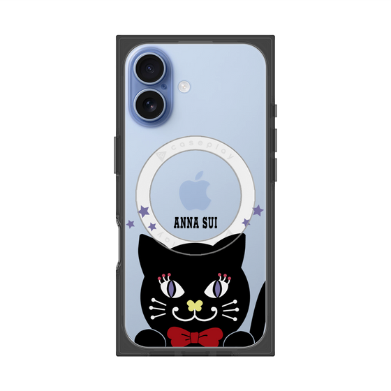 プレミアムスクエアケース with MagSafe［ ANNA SUI - TITIとスター - クリア ］