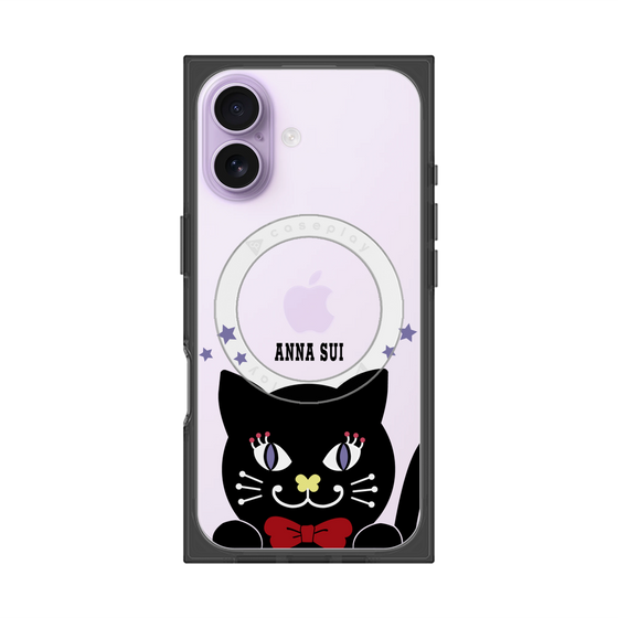プレミアムスクエアケース with MagSafe［ ANNA SUI - TITIとスター - クリア ］