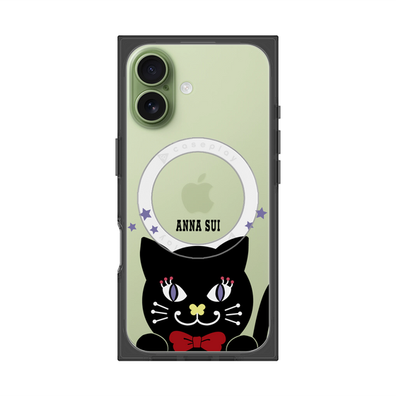 プレミアムスクエアケース with MagSafe［ ANNA SUI - TITIとスター - クリア ］