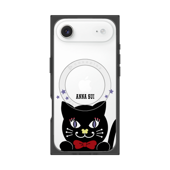 プレミアムスクエアケース with MagSafe［ ANNA SUI - TITIとスター - クリア ］