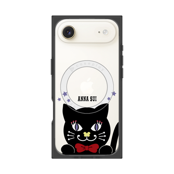 プレミアムスクエアケース with MagSafe［ ANNA SUI - TITIとスター - クリア ］