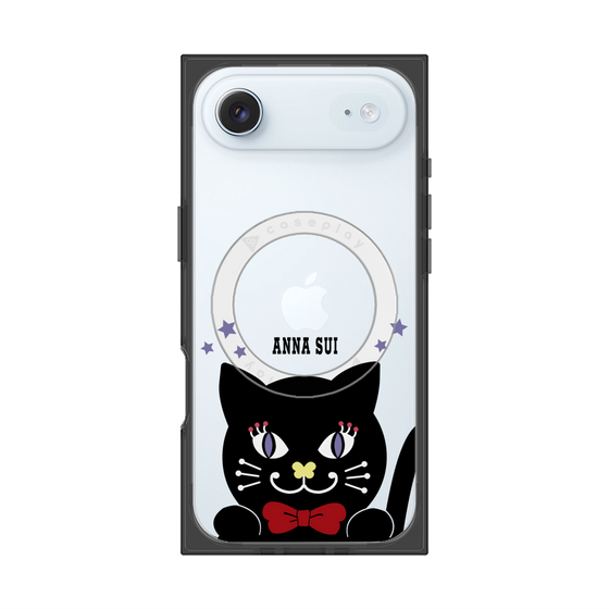 プレミアムスクエアケース with MagSafe［ ANNA SUI - TITIとスター - クリア ］