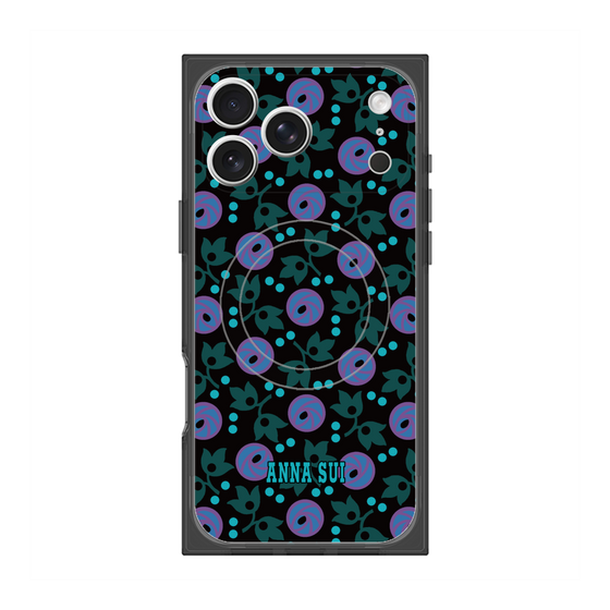 プレミアムスクエアケース with MagSafe［ ANNA SUI - オーキッド ］