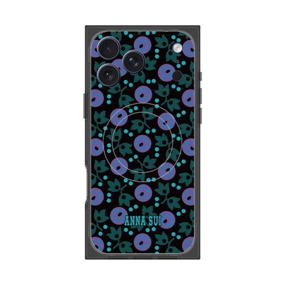 プレミアムスクエアケース with MagSafe［ ANNA SUI - オーキッド ］