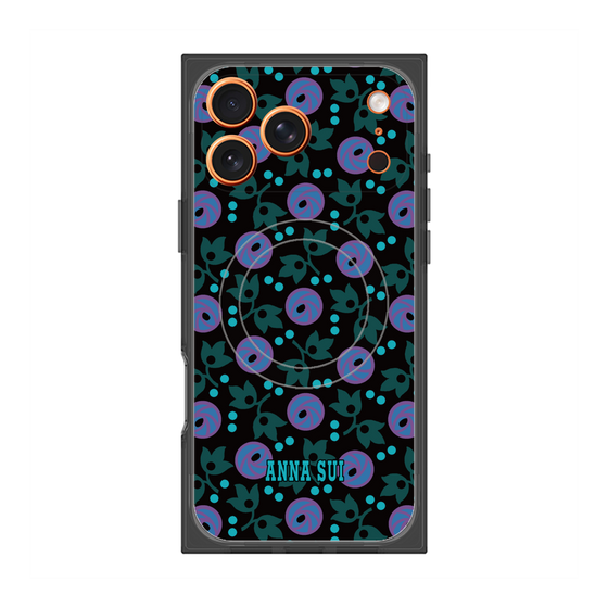 プレミアムスクエアケース with MagSafe［ ANNA SUI - オーキッド ］