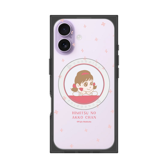 プレミアムスクエアケース with MagSafe［ ひみつのアッコちゃん - アッコちゃん - クリア ］