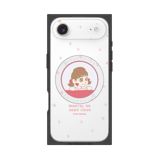 プレミアムスクエアケース with MagSafe［ ひみつのアッコちゃん - アッコちゃん - クリア ］