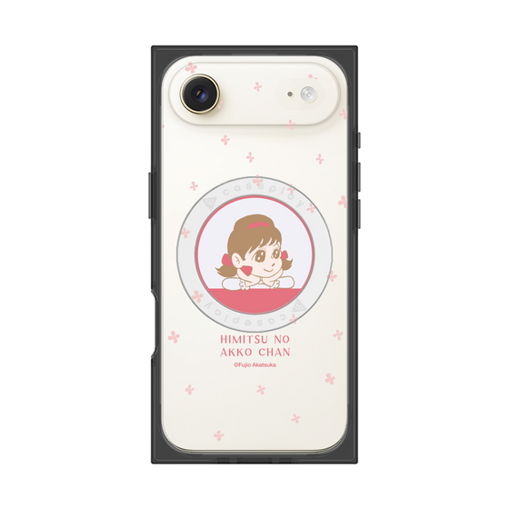 プレミアムスクエアケース with MagSafe［ ひみつのアッコちゃん - アッコちゃん - クリア ］
