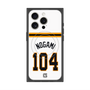 プレミアムスクエアケース with MagSafe［ 読売ジャイアンツ - #104 NOGAMI - ホーム ］
