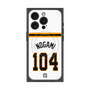 プレミアムスクエアケース with MagSafe［ 読売ジャイアンツ - #104 NOGAMI - ホーム ］