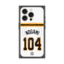 プレミアムスクエアケース with MagSafe［ 読売ジャイアンツ - #104 NOGAMI - ホーム ］