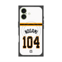 プレミアムスクエアケース with MagSafe［ 読売ジャイアンツ - #104 NOGAMI - ホーム ］