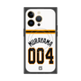 プレミアムスクエアケース with MagSafe［ 読売ジャイアンツ - #004 MURAYAMA - ホーム ］