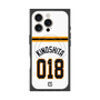 プレミアムスクエアケース with MagSafe［ 読売ジャイアンツ - #018 KINOSHITA - ホーム ］