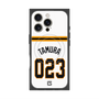 プレミアムスクエアケース with MagSafe［ 読売ジャイアンツ - #023 TAMURA - ホーム ］