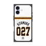 プレミアムスクエアケース with MagSafe［ 読売ジャイアンツ - #027 KITAMURA - ホーム ］