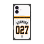 プレミアムスクエアケース with MagSafe［ 読売ジャイアンツ - #027 KITAMURA - ホーム ］