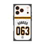 プレミアムスクエアケース with MagSafe［ 読売ジャイアンツ - #063 HANADA - ホーム ］