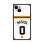 プレミアムスクエアケース with MagSafe［ 読売ジャイアンツ - #0 MASUDA - ホーム ］
