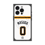 プレミアムスクエアケース with MagSafe［ 読売ジャイアンツ - #0 MASUDA - ホーム ］
