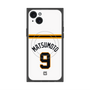 プレミアムスクエアケース with MagSafe［ 読売ジャイアンツ - #9 MATSUMOTO - ホーム ］