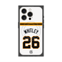 プレミアムスクエアケース with MagSafe［ 読売ジャイアンツ - #26 WHITLEY - ホーム ］