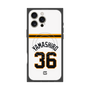 プレミアムスクエアケース with MagSafe［ 読売ジャイアンツ - #36 YAMASHIRO - ホーム ］