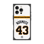 プレミアムスクエアケース with MagSafe［ 読売ジャイアンツ - #43 NORIMOTO - ホーム ］