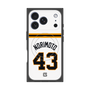 プレミアムスクエアケース with MagSafe［ 読売ジャイアンツ - #43 NORIMOTO - ホーム ］