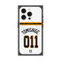プレミアムスクエアケース with MagSafe［ 読売ジャイアンツ - #011 TOMISHIGE - ホーム ］