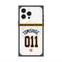 プレミアムスクエアケース with MagSafe［ 読売ジャイアンツ - #011 TOMISHIGE - ホーム ］