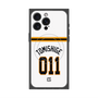 プレミアムスクエアケース with MagSafe［ 読売ジャイアンツ - #011 TOMISHIGE - ホーム ］