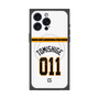 プレミアムスクエアケース with MagSafe［ 読売ジャイアンツ - #011 TOMISHIGE - ホーム ］