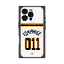 プレミアムスクエアケース with MagSafe［ 読売ジャイアンツ - #011 TOMISHIGE - ホーム ］