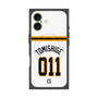 プレミアムスクエアケース with MagSafe［ 読売ジャイアンツ - #011 TOMISHIGE - ホーム ］