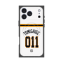 プレミアムスクエアケース with MagSafe［ 読売ジャイアンツ - #011 TOMISHIGE - ホーム ］