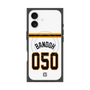 プレミアムスクエアケース with MagSafe［ 読売ジャイアンツ - #050 BANDOH - ホーム ］