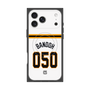 プレミアムスクエアケース with MagSafe［ 読売ジャイアンツ - #050 BANDOH - ホーム ］