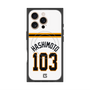 プレミアムスクエアケース with MagSafe［ 読売ジャイアンツ - #103 HASHIMOTO - ホーム ］