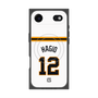 プレミアムスクエアケース with MagSafe［ 読売ジャイアンツ - #12 HAGIO - ホーム ］