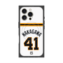 プレミアムスクエアケース with MagSafe［ 読売ジャイアンツ - #41 NAKAGAWA - ホーム ］